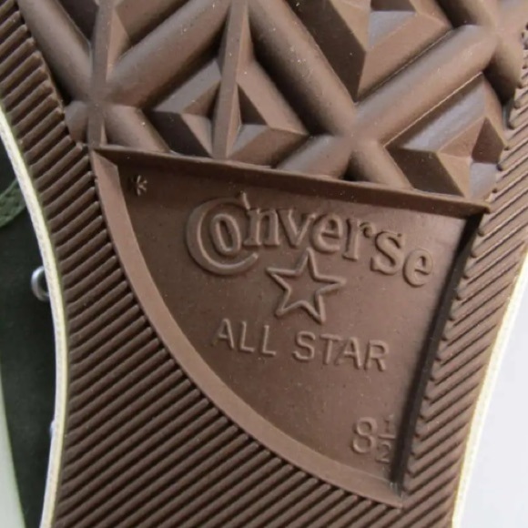 Converse NWOT Chuck 70 HI Green Womens US10.5 Men’s 8.5 Casual - Picture 5 of 7